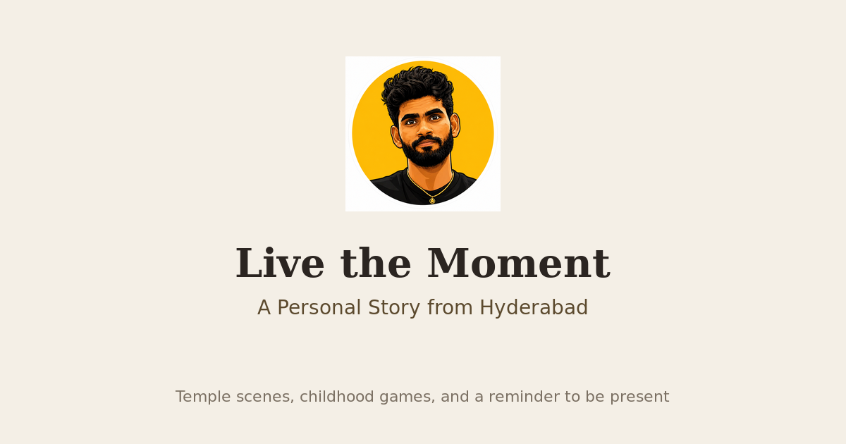 Live the Moment story cover